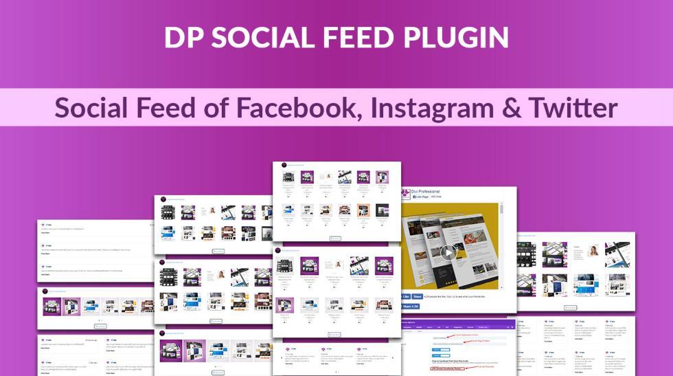 Dp Social Feed Plugin Divi Professional