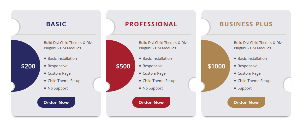 Pricing Table & Progress Bar Part1