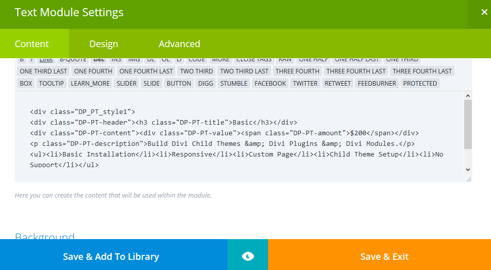 Pricing Table & Progress Bar Part1