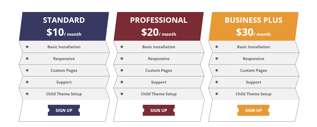 Box Hover Effect & Pricing Table & Progress Bar Part4