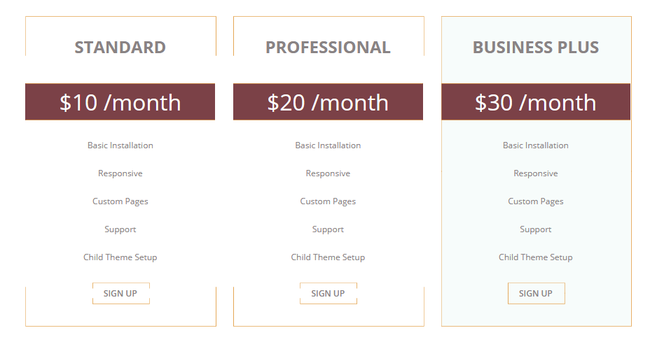 Box Hover Effect & Pricing Table & Progress Bar Part6