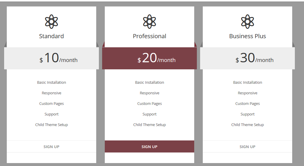 Link Hover & Box Hover Effect & Pricing Table & Progress Bar Part10
