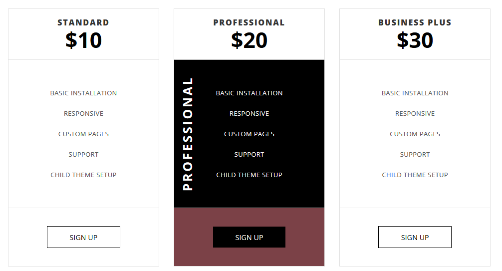 Link Hover & Box Hover Effect & Pricing Table & Progress Bar Part10