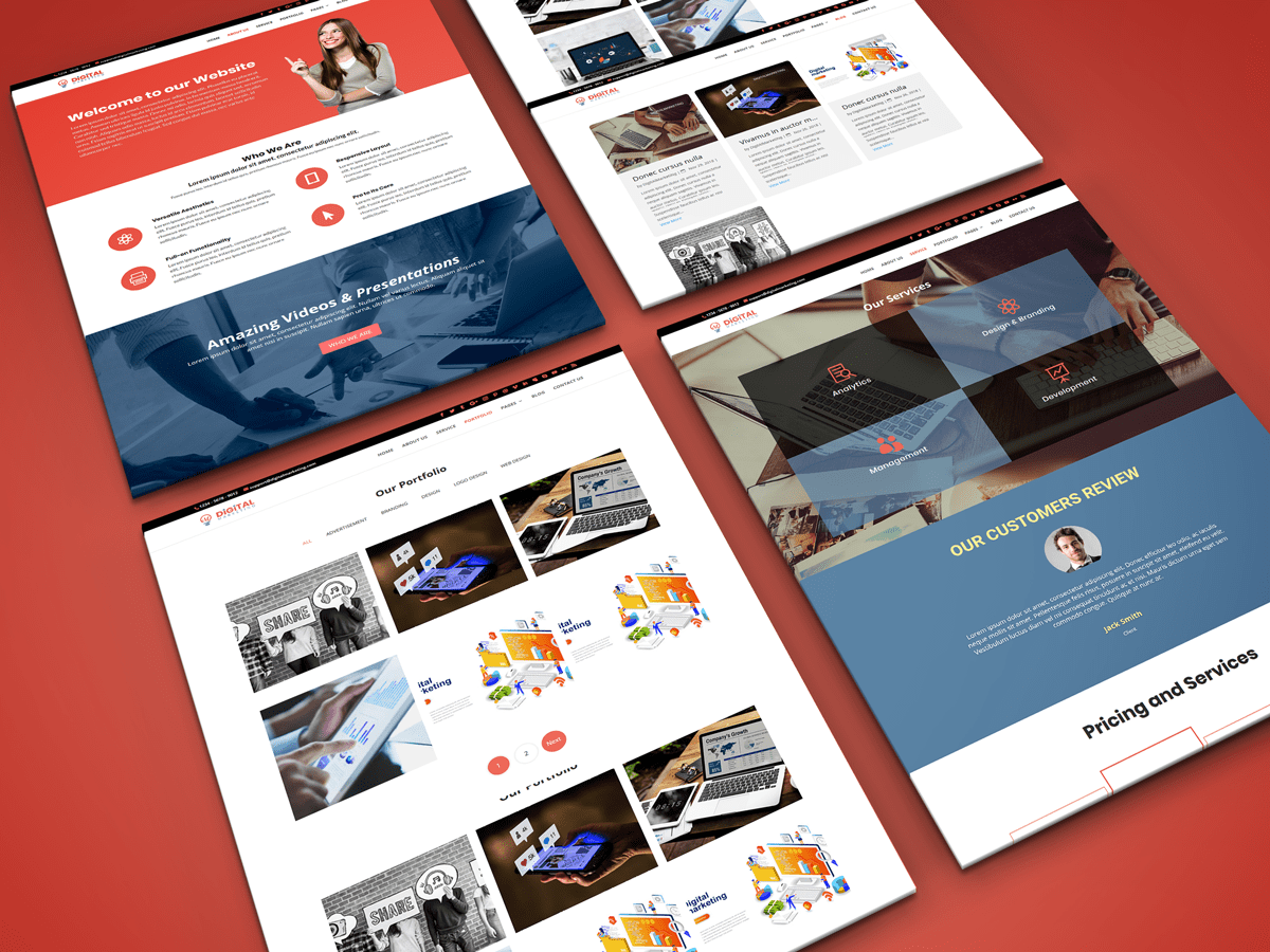 Digital Marketing Theme - Divi Professional