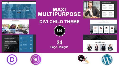 Maxi Multipurpose Agency Child Theme