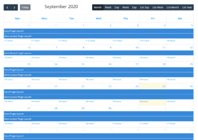 Event Mananger Plugin Documentation