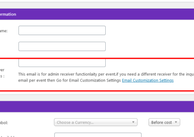 Event Mananger Plugin Documentation