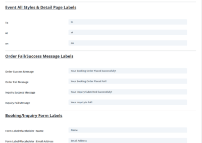 Event Mananger Plugin Documentation