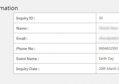 Event Mananger Plugin Documentation