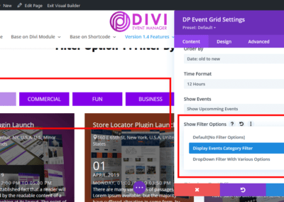 Event Mananger Plugin Documentation