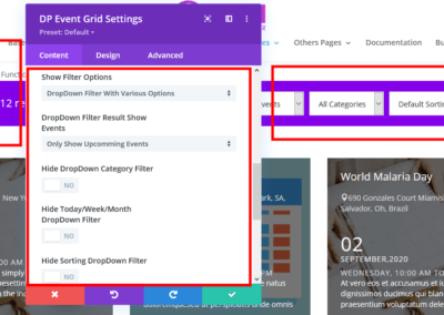 Event Mananger Plugin Documentation