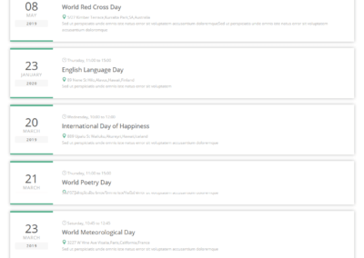 Event Mananger Plugin Documentation