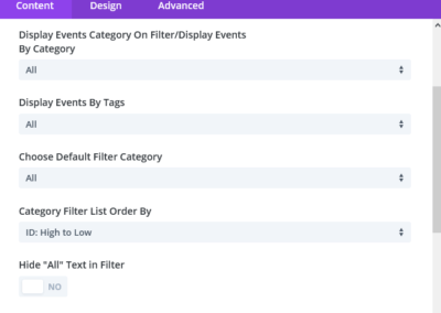 Event Mananger Plugin Documentation