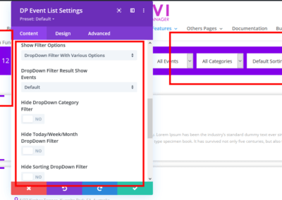 Event Mananger Plugin Documentation