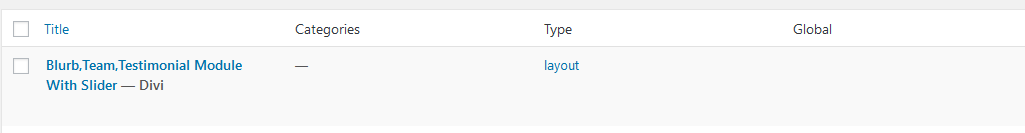 How to add slider using blurb,team,testimonial modules