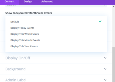 Event Mananger Plugin Documentation