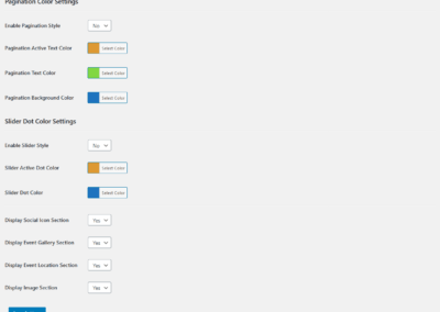 Event Mananger Plugin Documentation
