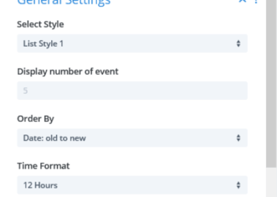 Event Mananger Plugin Documentation