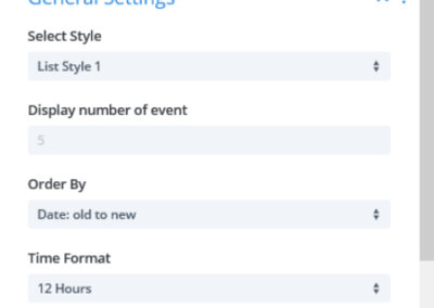 Event Mananger Plugin Documentation
