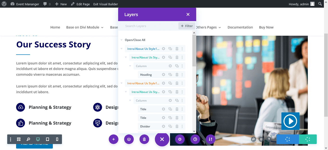 Divi About Us & Intro Bundle Documentation 11 Divi About Us & Intro Bundle Documentation