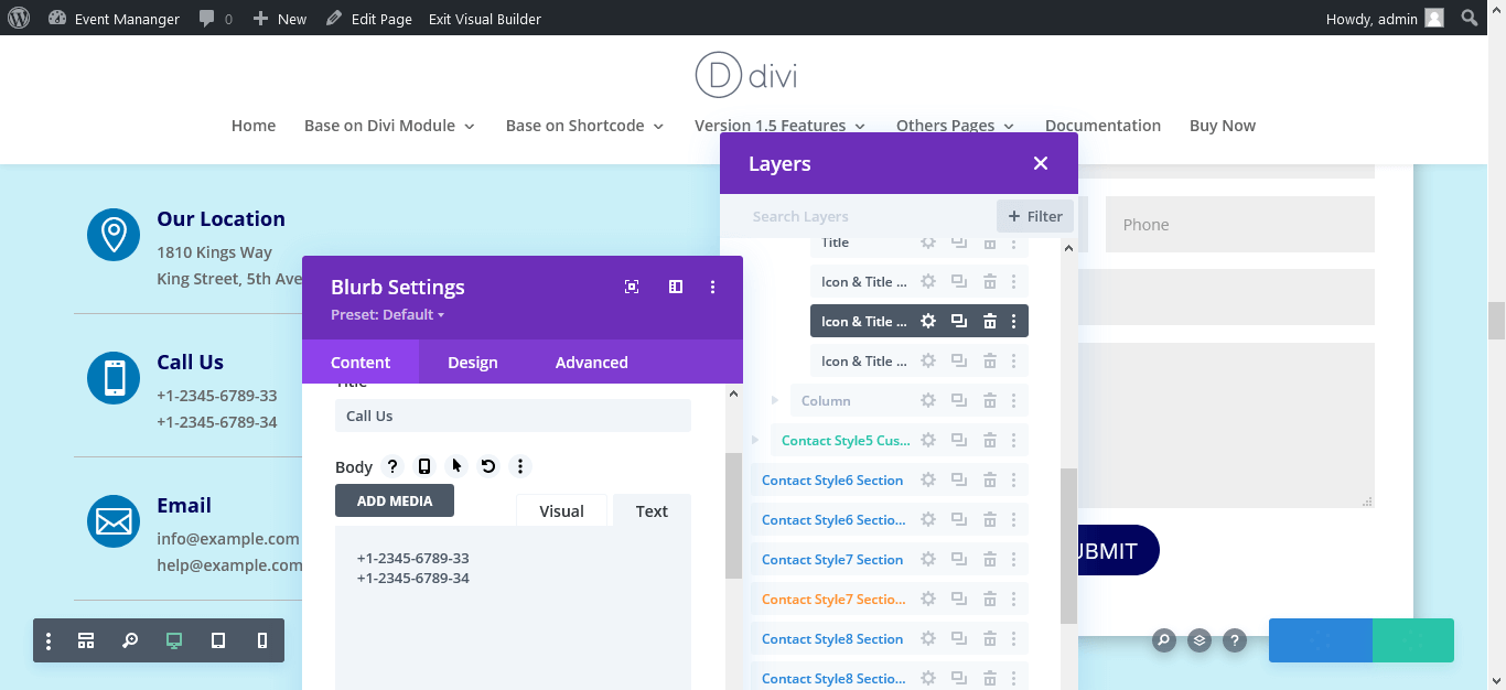 Divi Contact Form Bundle Documentation