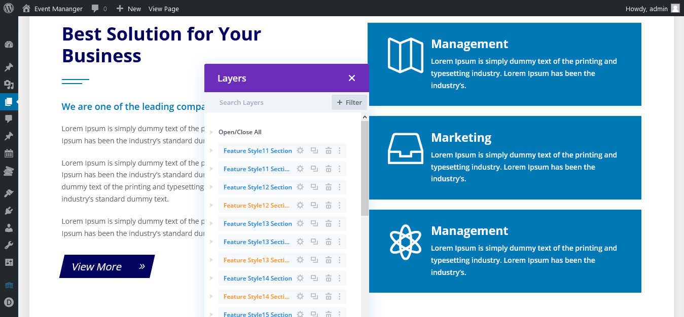 Divi Feature Section Bundle Documentation 16 Divi Feature Section Bundle Documentation