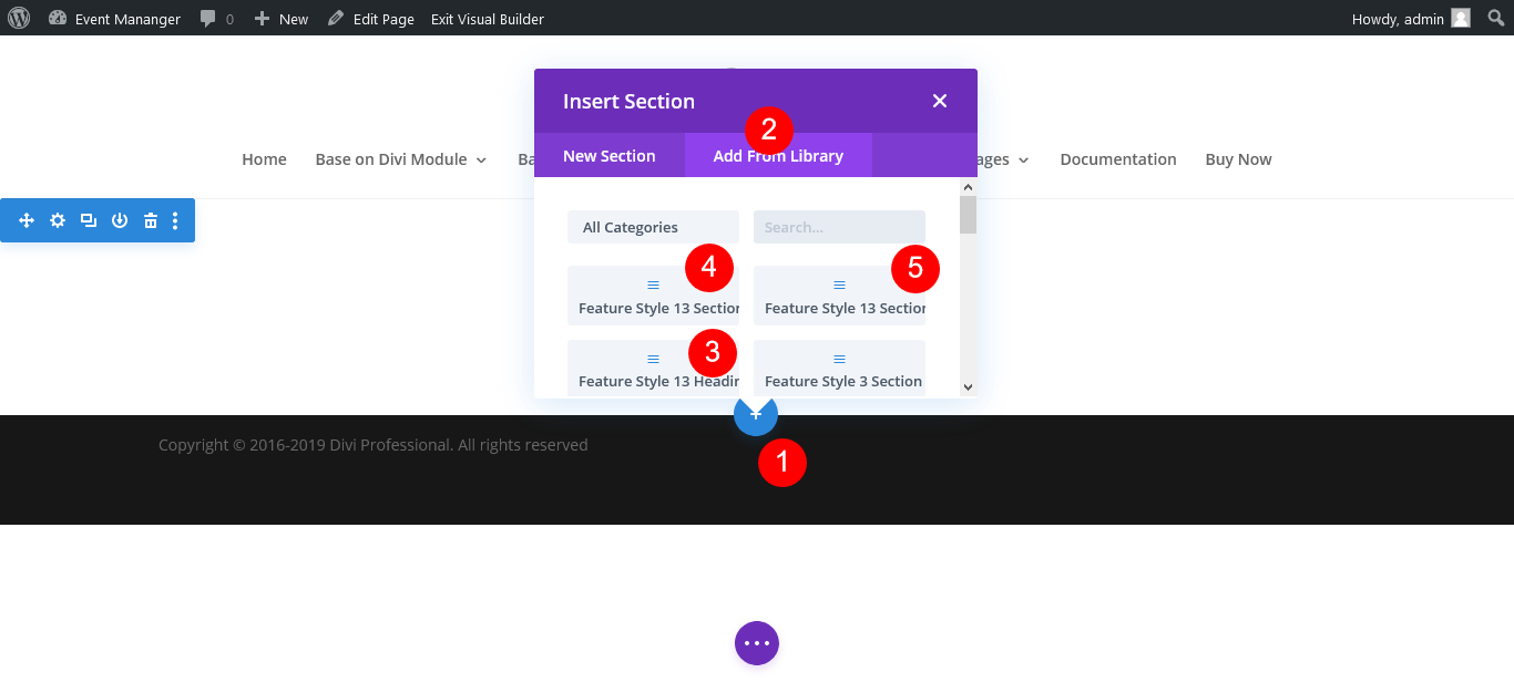 Divi Feature Section Bundle Documentation - Divi Professional