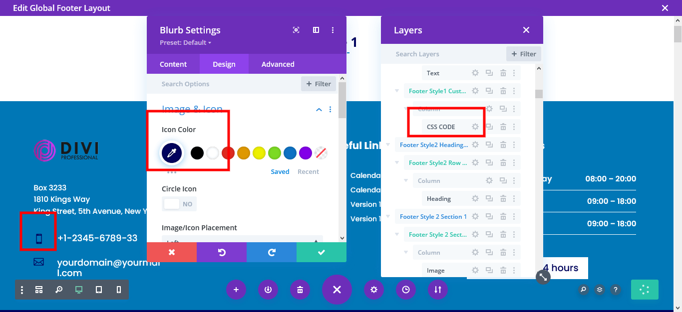 Divi Footer Layouts Bundle Documentation