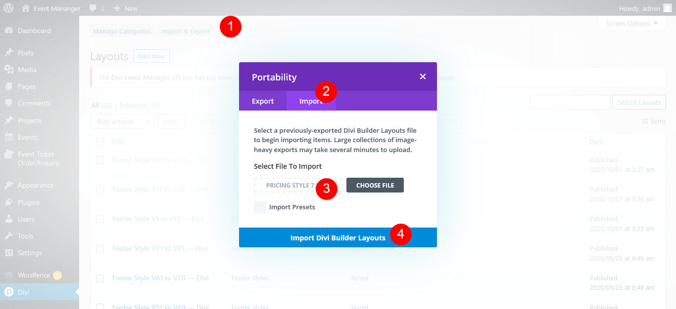 Divi Pricing Table Bundle Documentation