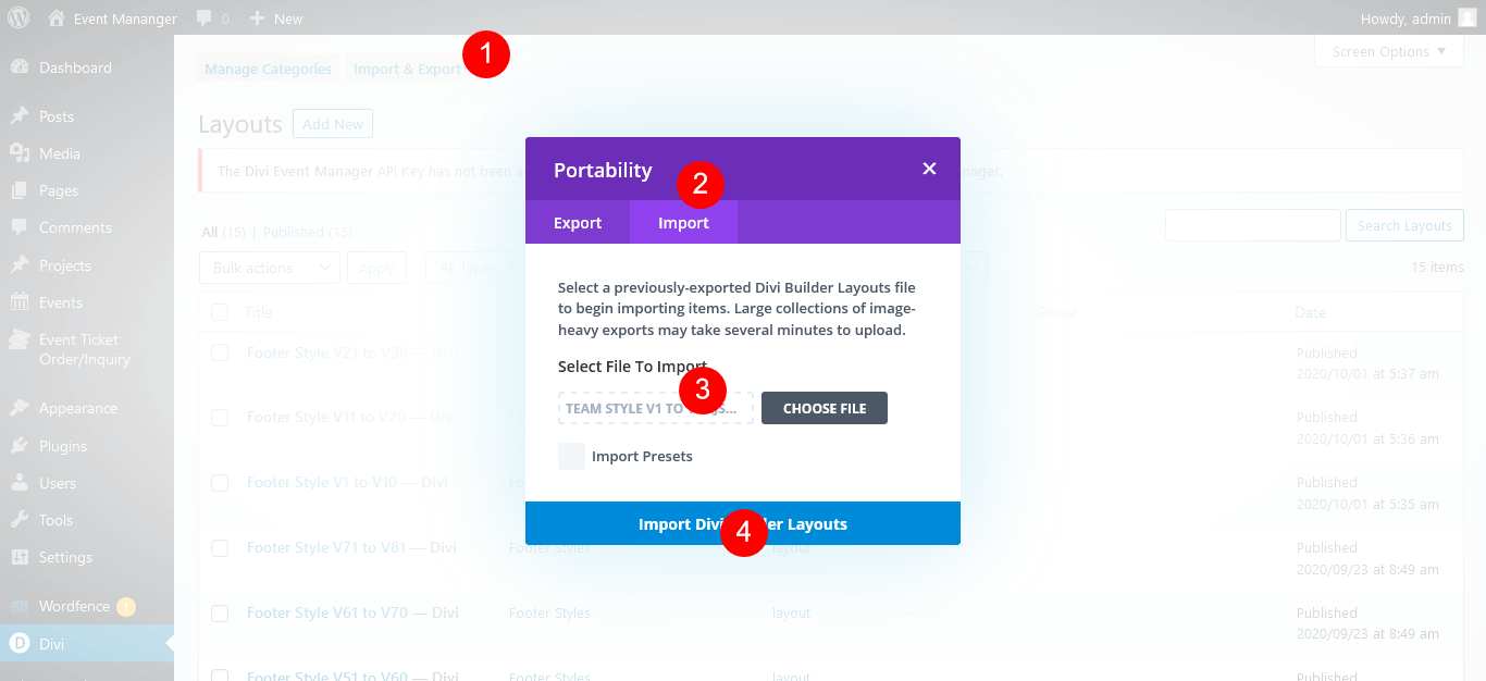 Divi Team Bundle Documentation
