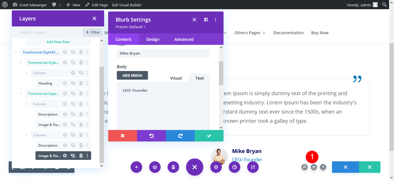Divi Testimonial Bundle Documentation