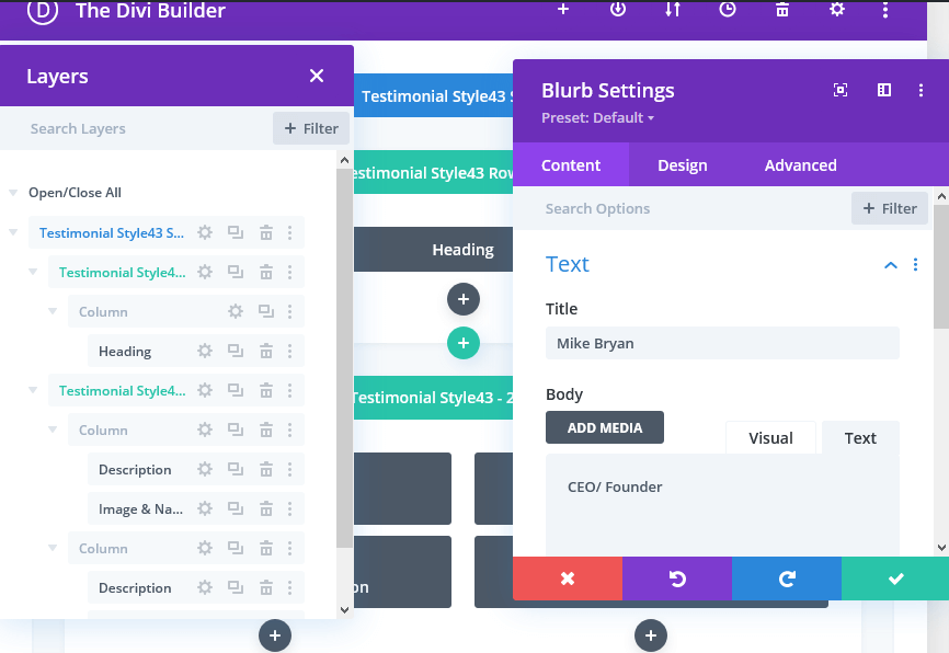 Divi Testimonial Bundle Documentation