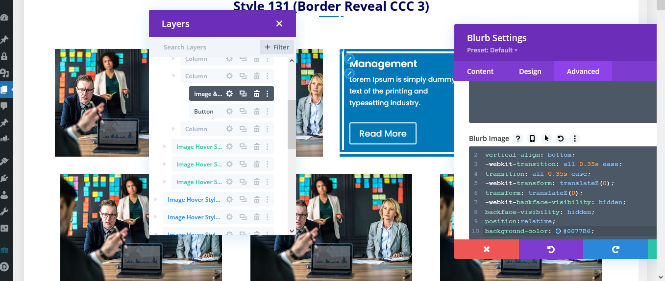Divi Image Hover Carousel Documentation