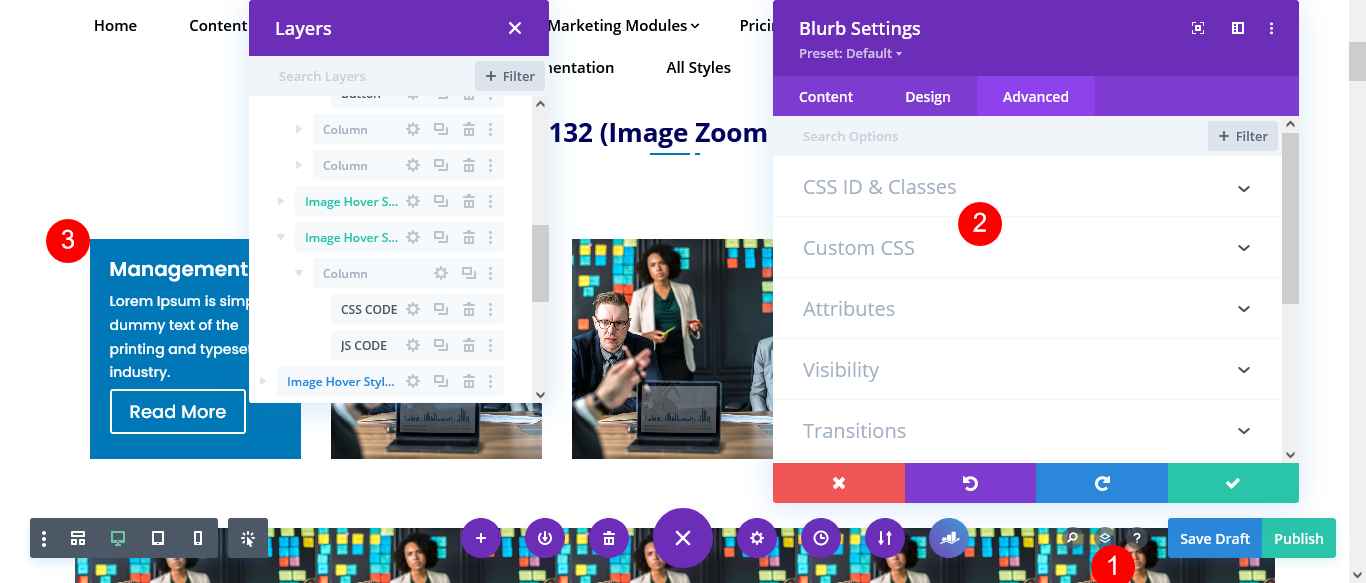 Divi Image Hover Carousel Documentation