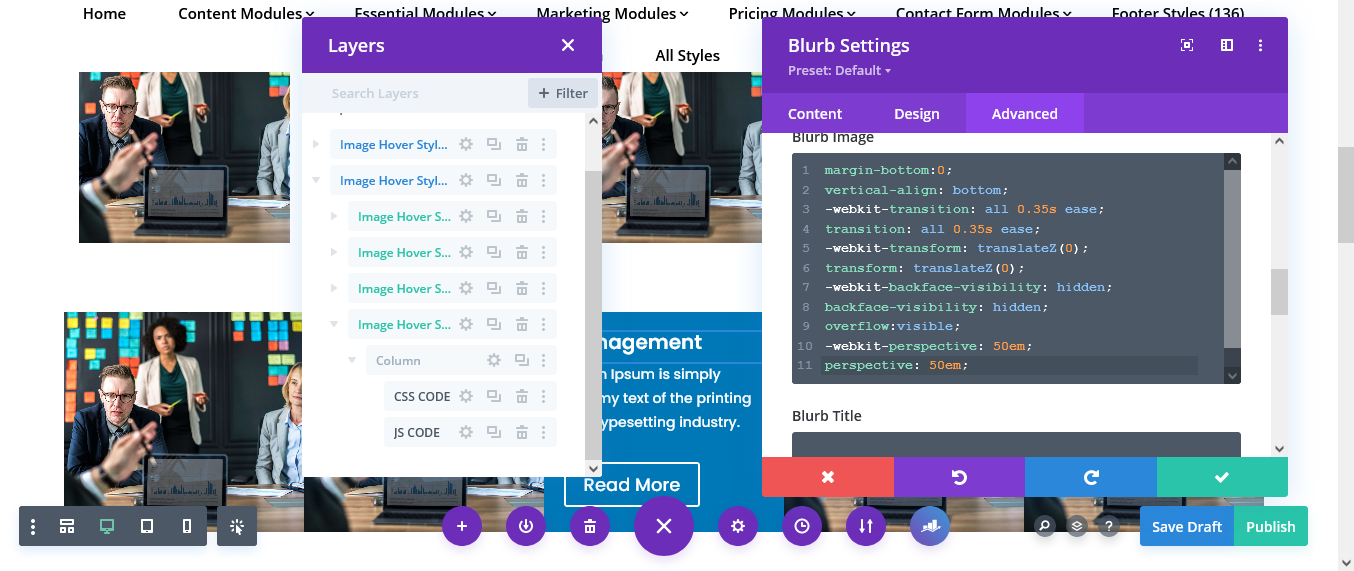 Divi Image Hover Carousel Documentation