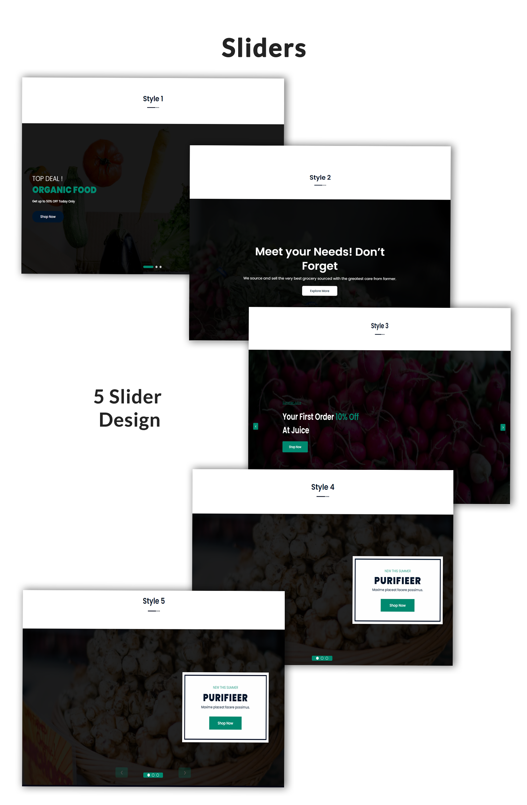 Divi Grocery Store WooCommerce Child Theme