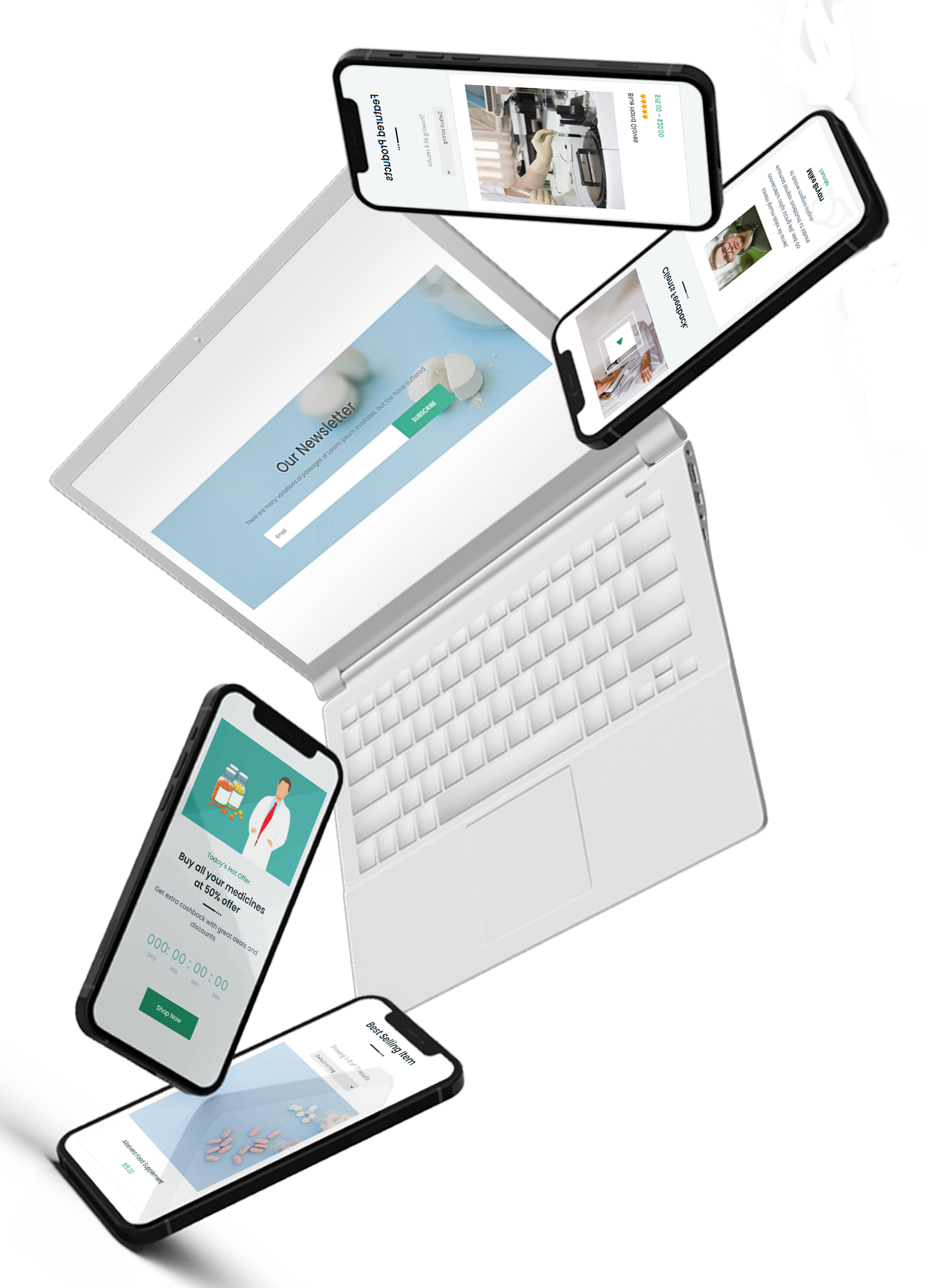 Divi Pharmacy Shop WooCommerce Child Theme