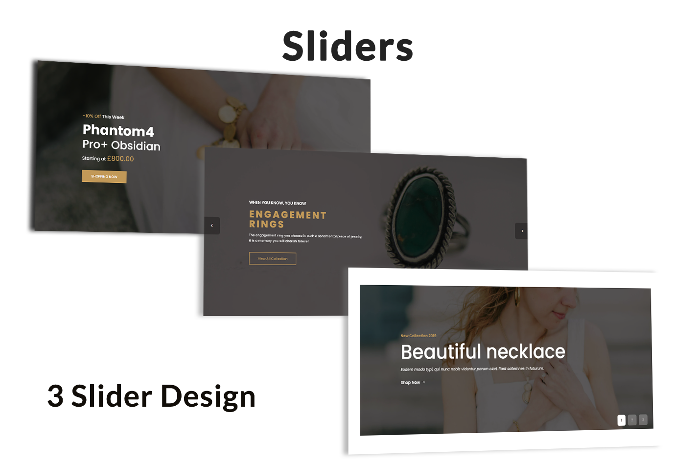 Divi Jewelry Shop WooCommerce Child Theme