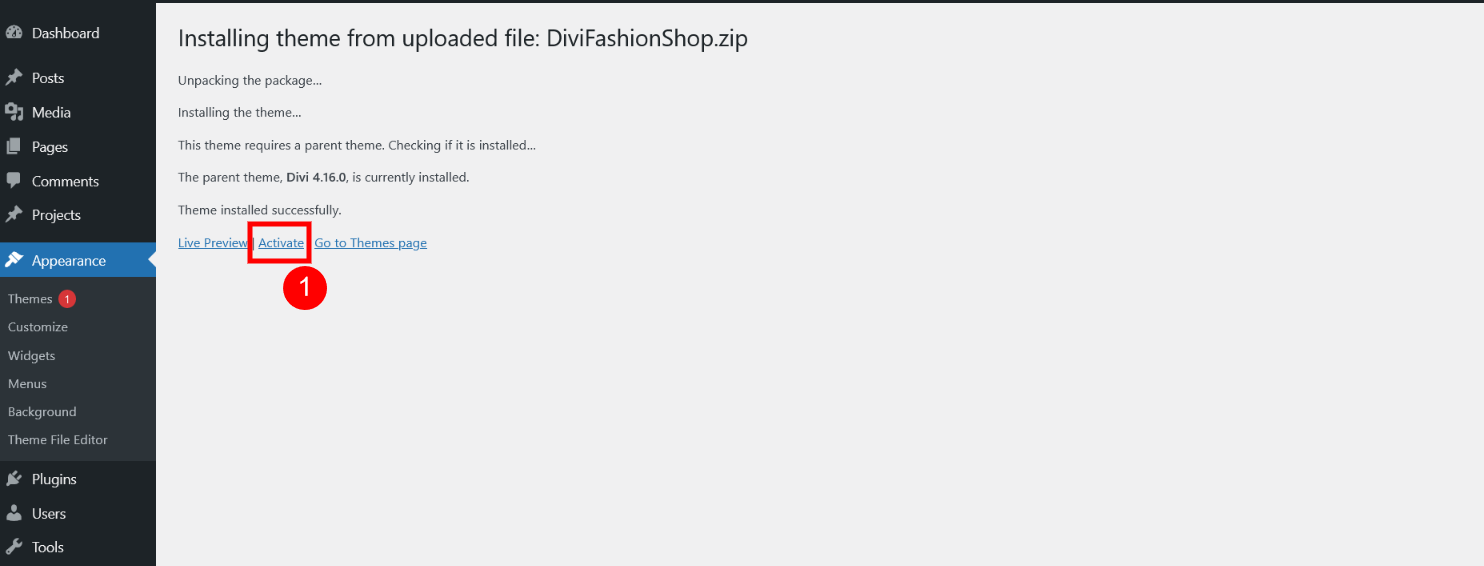 Divi Grocery Store WooCommerce Child Theme Documentation