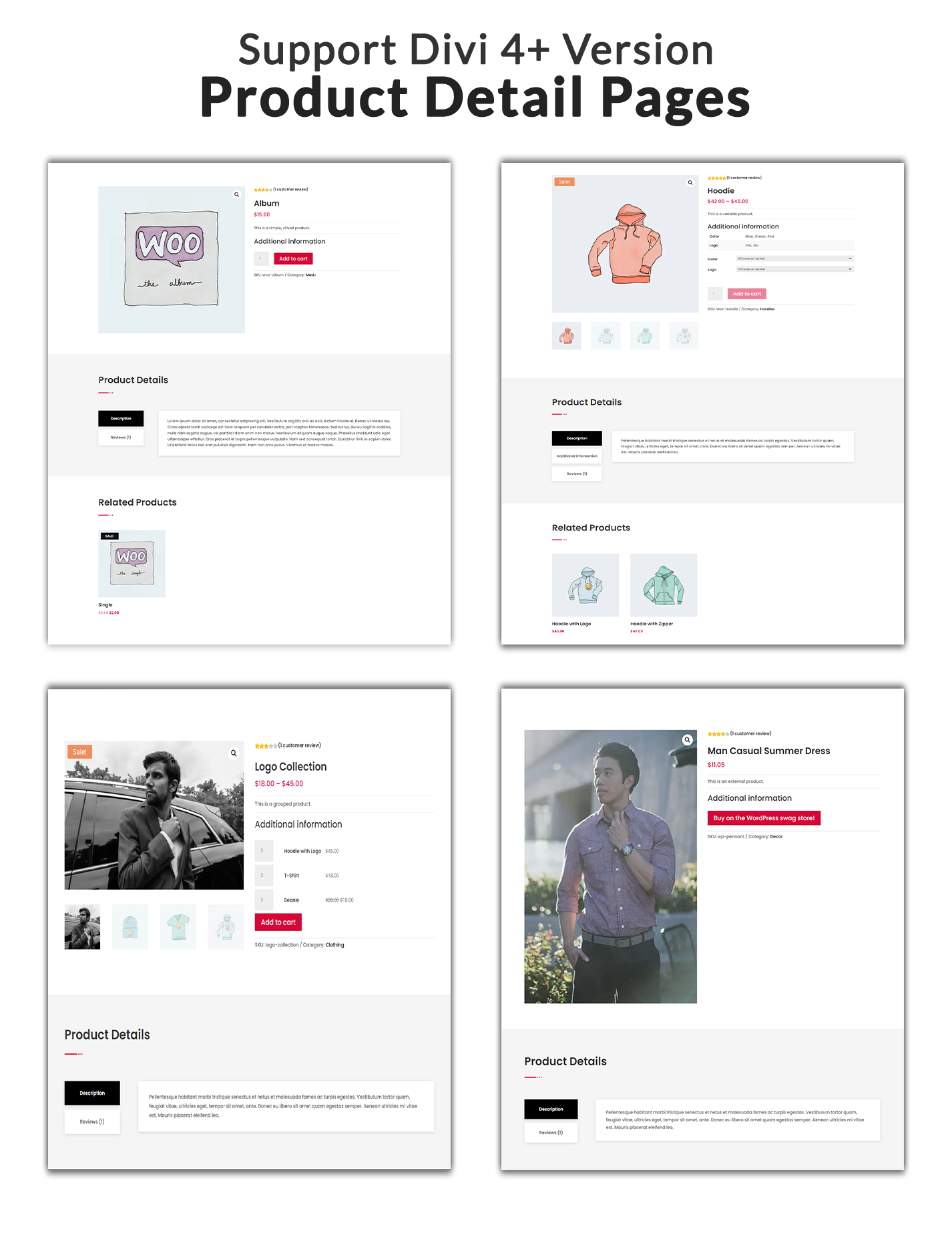 Divi Fashion Shop WooCommerce Child Theme