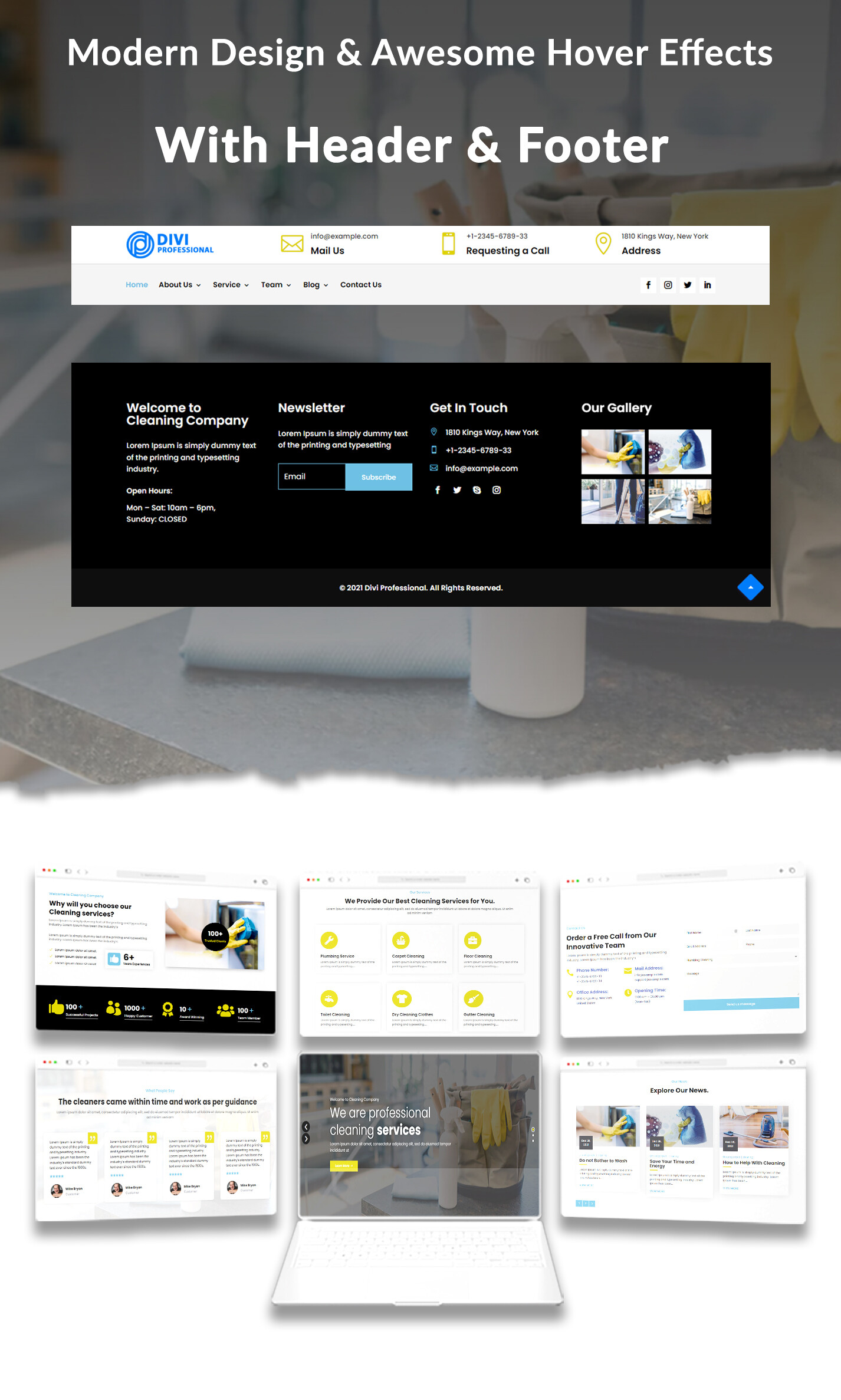 Divi Lawyer and Law Firm Child Theme
