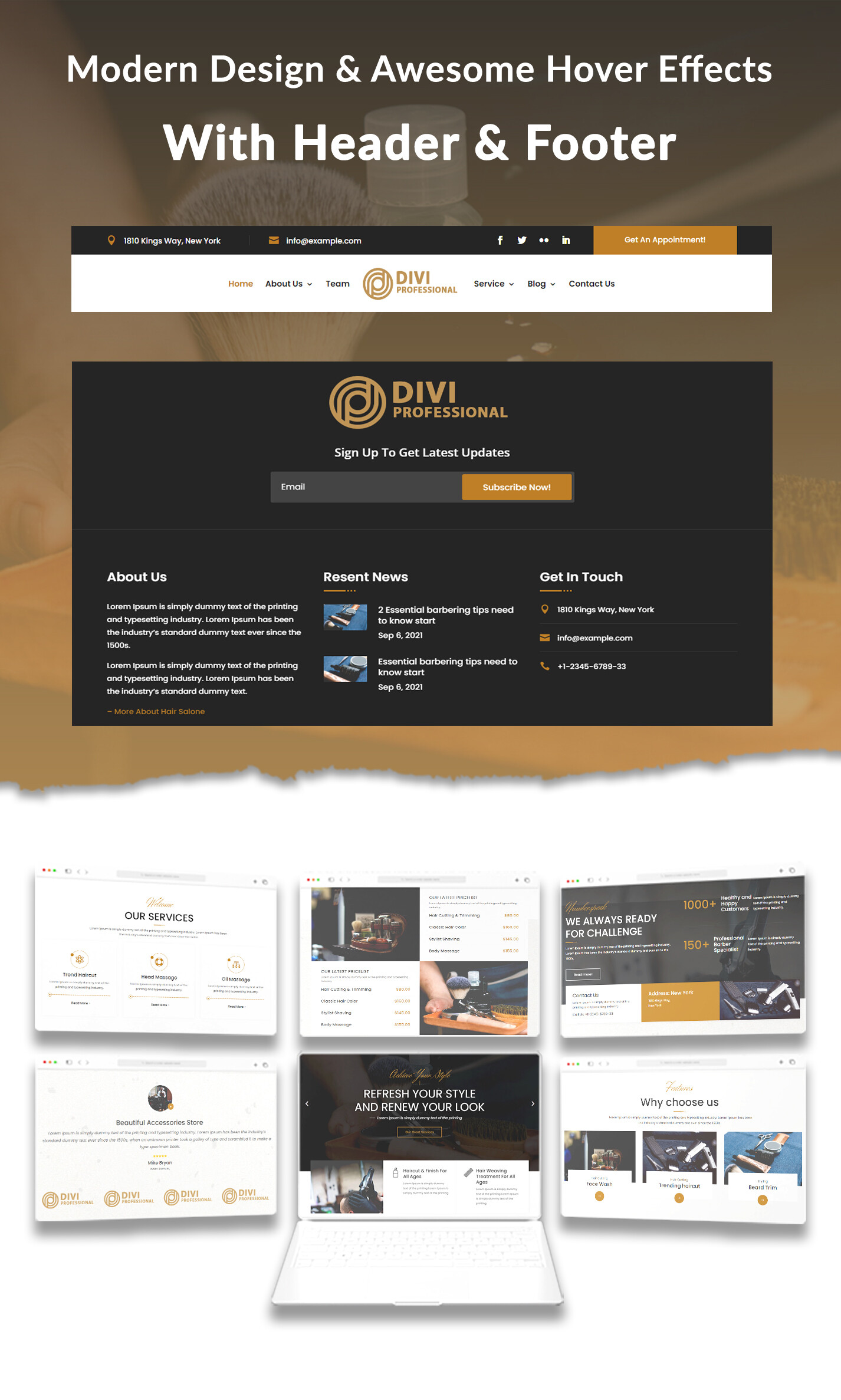Divi Lawyer and Law Firm Child Theme