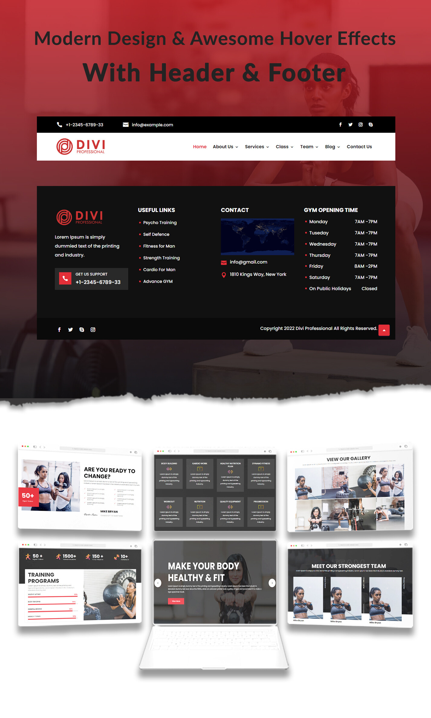 Divi Lawyer and Law Firm Child Theme