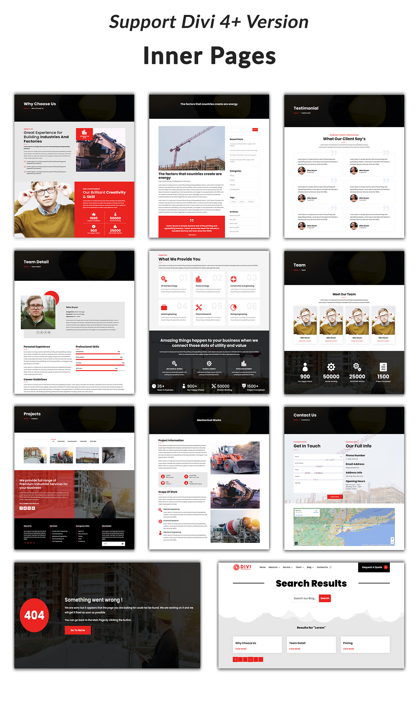Divi Lawyer and Law Firm Child Theme
