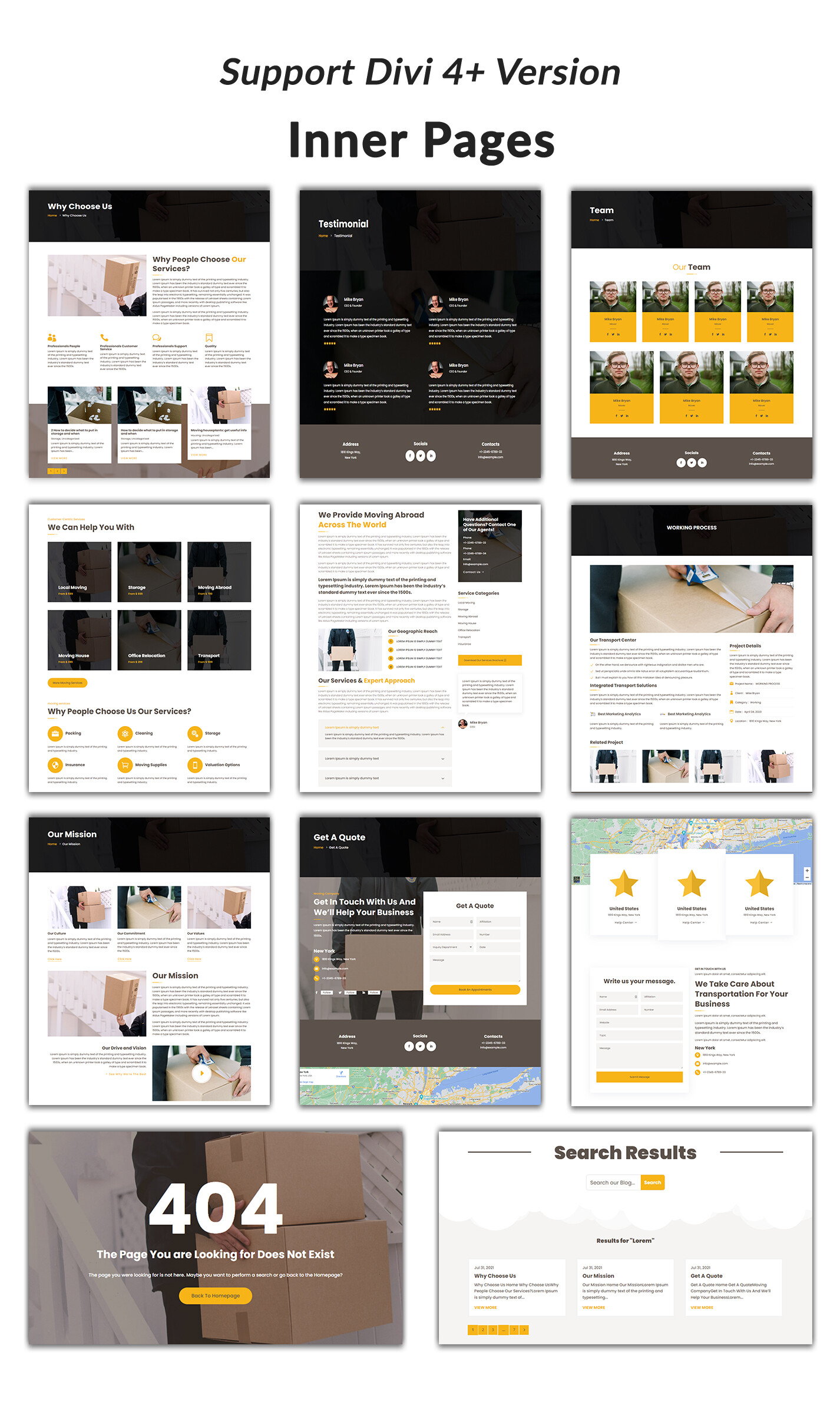 Divi Lawyer and Law Firm Child Theme
