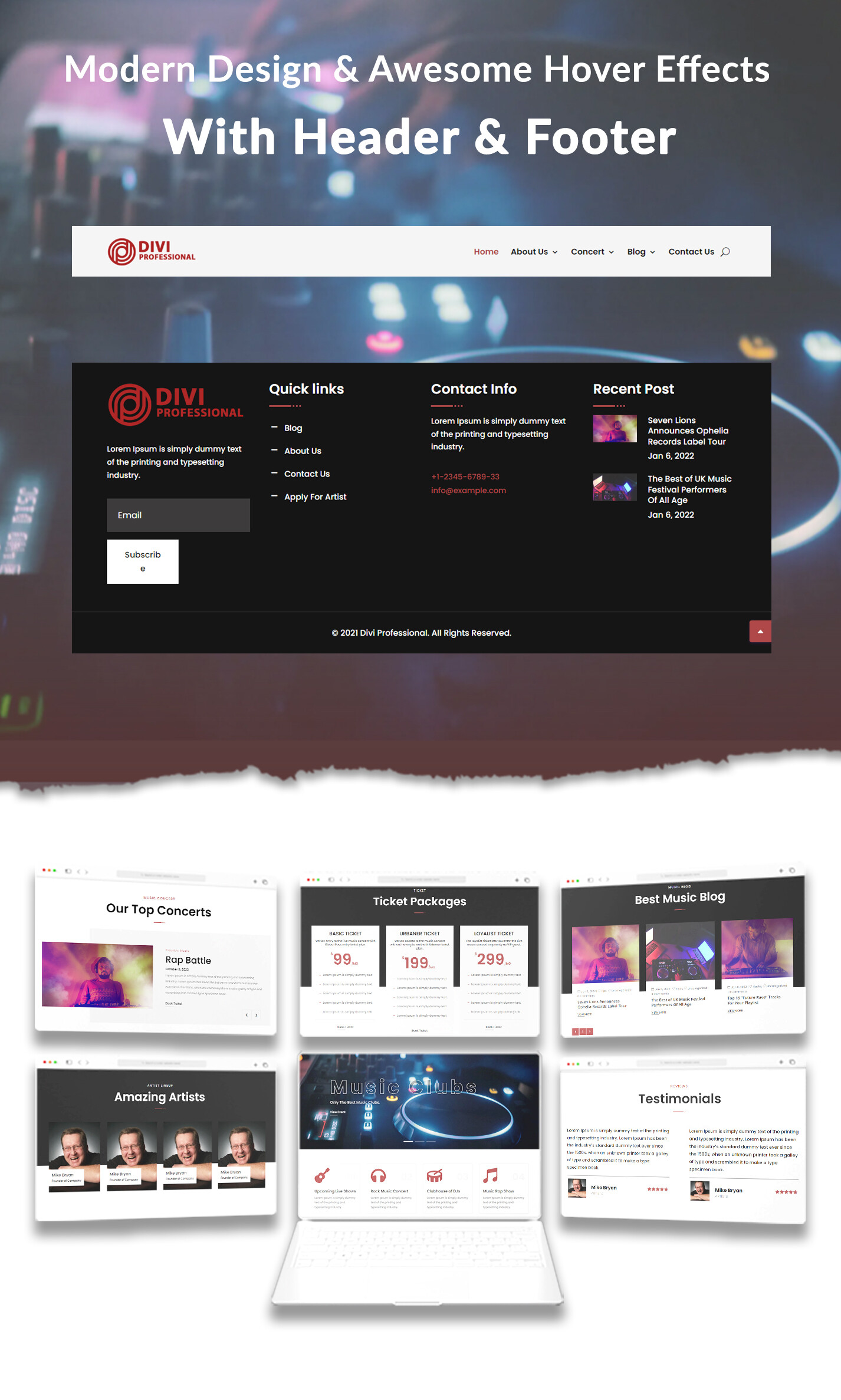 Divi Lawyer and Law Firm Child Theme
