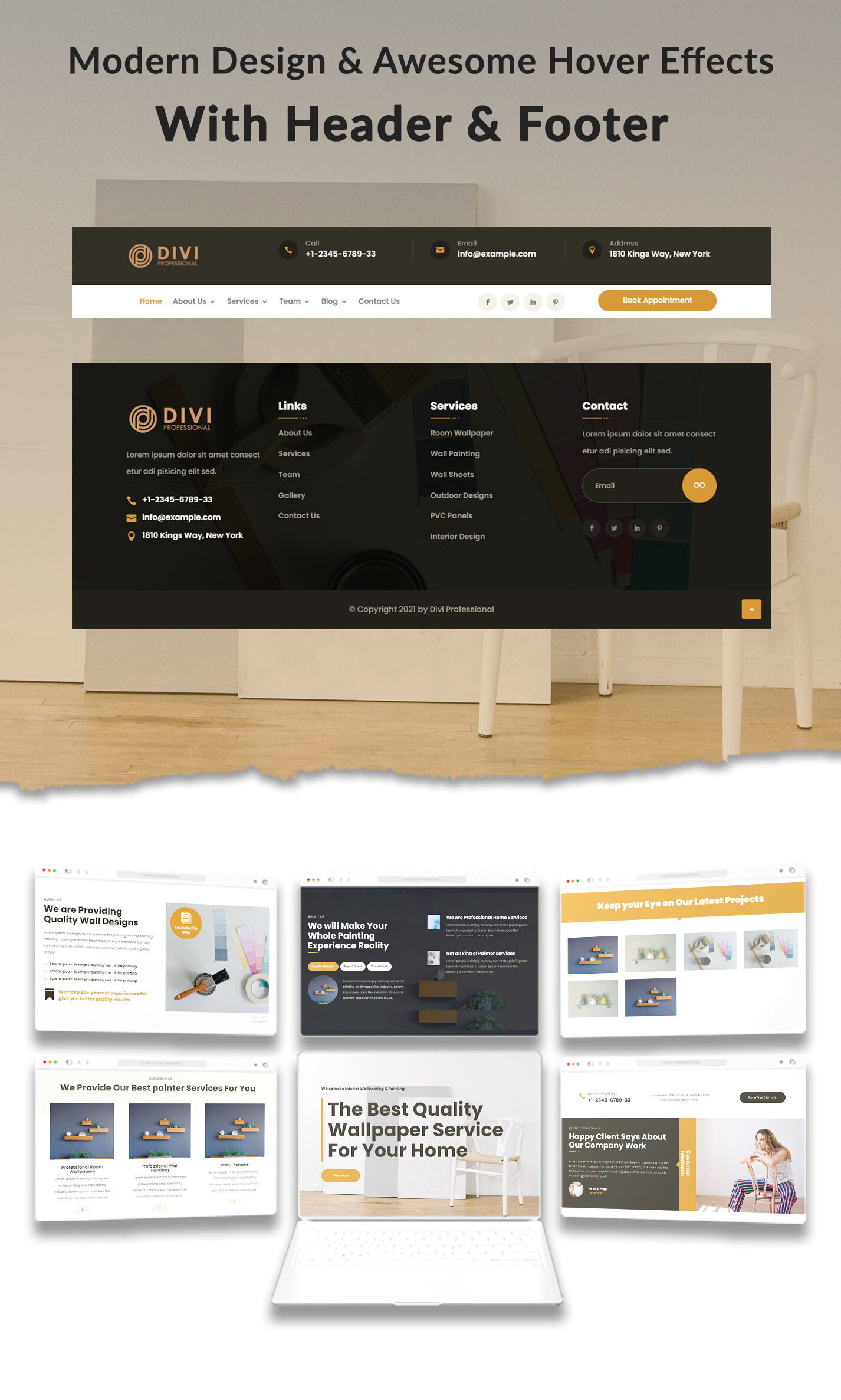 Divi Lawyer and Law Firm Child Theme