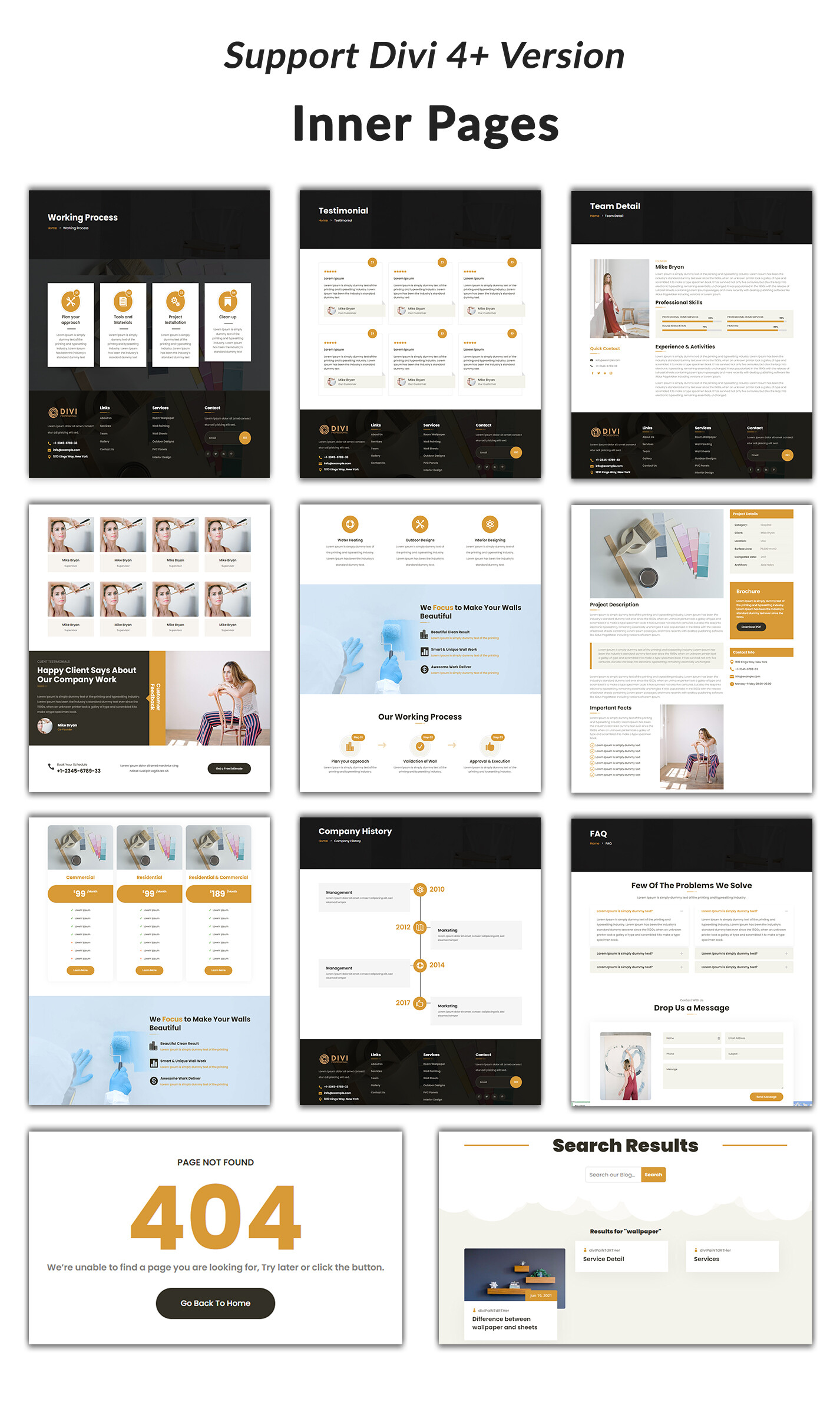 Divi Lawyer and Law Firm Child Theme