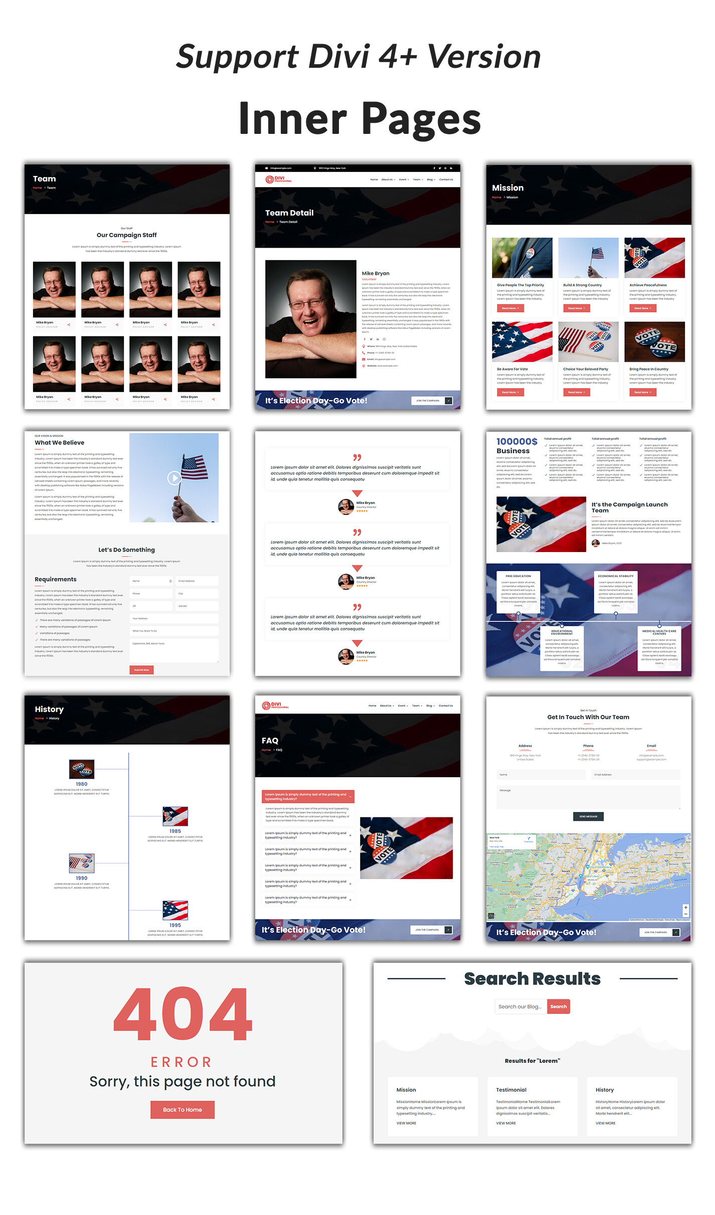 Divi Lawyer and Law Firm Child Theme