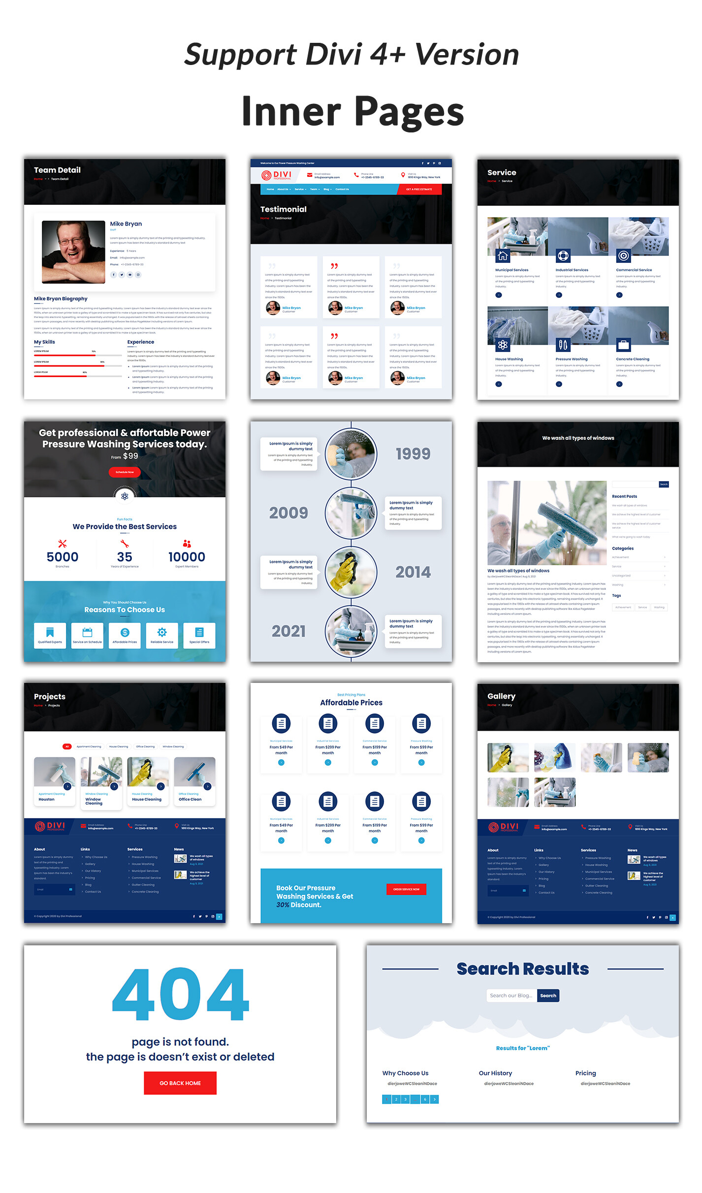 Divi Lawyer and Law Firm Child Theme